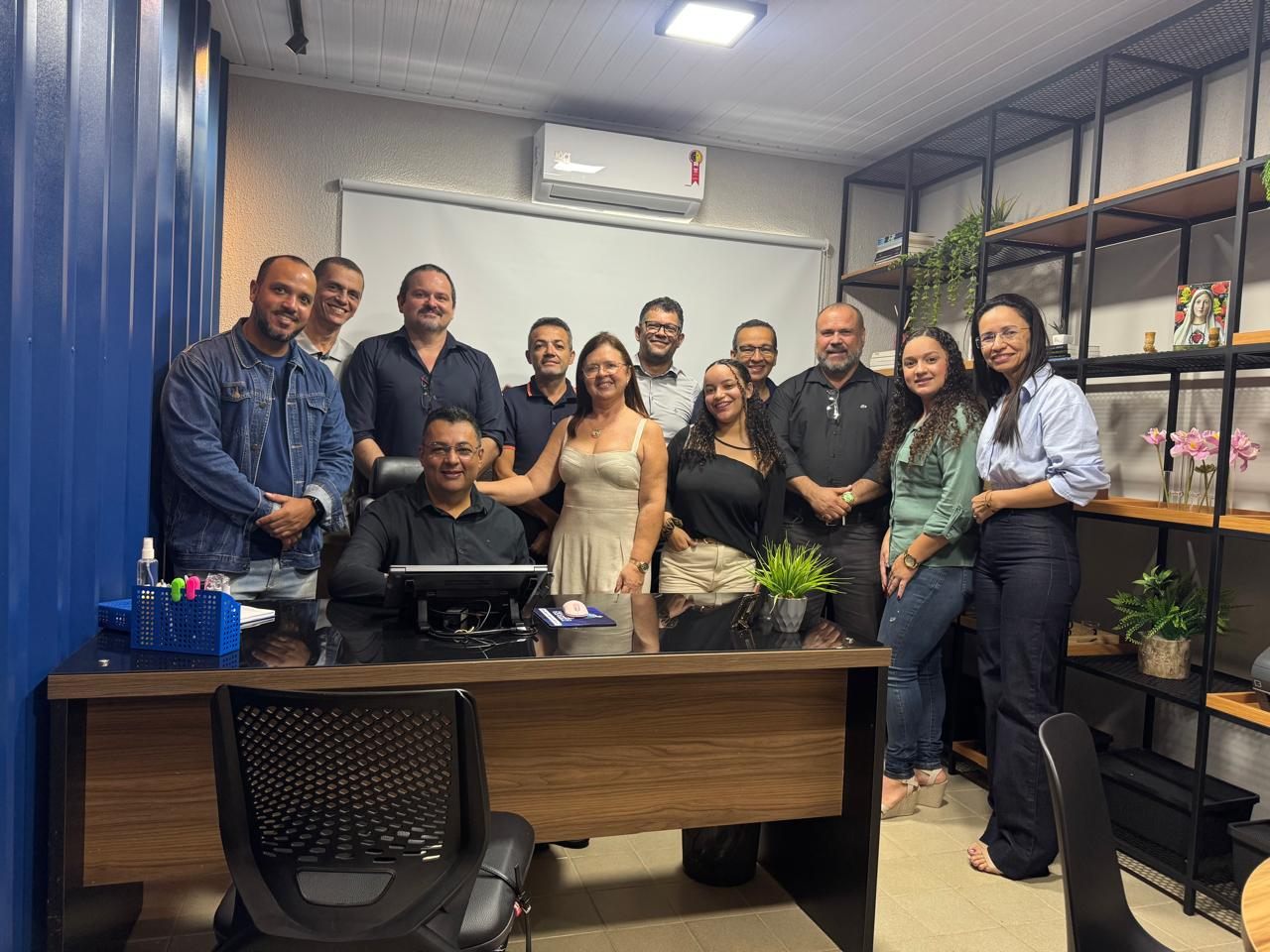 Encontro no escritório da Contaconsult